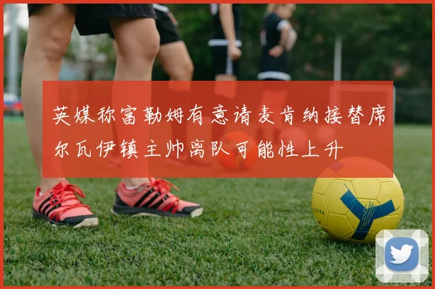 英媒称富勒姆有意请麦肯纳接替席尔瓦伊镇主帅离队可能性上升